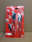 Milwaukee Fastback 2-PIECE Utility Knife Set Red (48-22-1503). Fixed Price $18.00.
