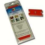 100 Pack Of Double Edge Orange Scraperite Plastic Razor Blades ** Fast Shipping. Fixed Price $14.50.