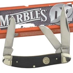Marbles Black Micarta Sowbelly Pocket Knife D2 Tool Steel MR431. Fixed Price $23.95.