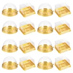 Doitool Clear Plastic Mini Box 100 Pack Square Cupcake Containers M.... Fixed Price $50.19.