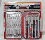 Gordon 33 Piece Deluxe Hobby Knife Set. Item 96551. Fixed Price $22.00.