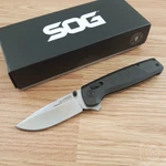 Sog Terminus Folding Knife 3" S35VN Steel Blade Black Carbon FIBER/G10 Handle. Fixed Price $87.69.