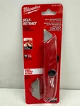 Milwaukee Self-retracting Utility Knife With Carton Blade. Fixed Price $15.75.