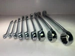 New Facom 56L Series 9PC 10 Offset Long Box End Sae Wrench 5/16" To 1-1/4". Fixed Price $125.00.