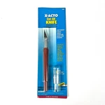 Vintage X-acto Cut-all Knife Model X3687 1990 Red Handle Carbon Steel Blade Nos. Fixed Price $12.99.