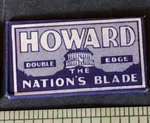 Vintage Razor New (1 Wrapped Blade) Howard Double Edge 1930 S. Fixed Price $7.50.