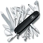 Victorinox Swiss Army Champ Pocket Knife Black, 91MM. Fixed Price $168.19.