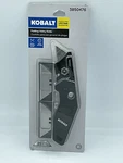 Kobalt Folding Utility Knife Quick Change W/ 25 Extra Blades Speed Release. Fixed Price $10.95.