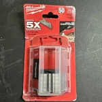 Milwaukee 48-22-1954 50 Pc Carton Utility Knife Blades W/ Dispenser. Fixed Price $17.00.