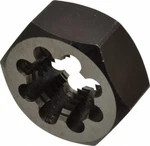1-1/4 7 Unc Thread, 2-3/16" Hex Rethreading Die Carbon Steel, 1" Thick. Fixed Price $50.15.