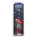 Mayhew 12PC Punch & Chisel Set 61040, Pin, Alignment, Center Made Usa. Fixed Price $51.89.
