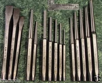 16PC Heavy Duty Punch And Chisel Set Chrome Vanadium Steel Pin Cold Taper Center. Fixed Price $39.99.