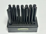 Pittsburgh Tools Item 3577 28PC Transfer Set, 3/32-1/2 Punches (missing 1). Fixed Price $18.99.