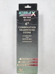 Steelex D1116 6" Combination Sharpening Stone Coarse & Medium Grit Alum. Oxide. Fixed Price $12.00.
