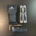 Winchester Multi-tool 15-IN-1 Pliers Knife Saw Screwdrivers Bit Set Sheath. Fixed Price $19.86.
