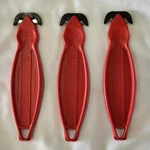 Klever Koncept Box Cutter Safety Red Qty 3PK New 1017. Fixed Price $5.00.
