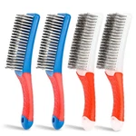 4 Pack Wire Brush For Rust & Paint Removal, Heavy Duty Stainless Stee.... Fixed Price $18.42.