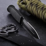 Hunting Fixed Blade Knife With Rubber Handle For Camping & Outdoor. Fixed Price $49.99.