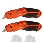 Black+decker Utility Knife, Retractable 2-PACK BDHT1039495APB. Fixed Price $16.99.