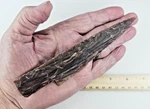 6.5" Stone Knife Blade Skinning Hunting Ornamental Craft- Hand Knapped. Fixed Price $17.75.