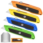 Diyself Retractable Box Cutters, Utility Knives 4-PACK, Multicolor. Fixed Price $17.58.