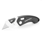 Sheffield 1282 Gadget Folding Lock Back Utility Knife, Pack, Black/white. Fixed Price $18.55.