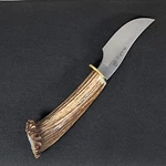 Muela Cutlery Skinner Knife 5/8" Overall Stag Antler Handle 440 Do-all Blade. Fixed Price $149.99.