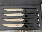 New Princess House Culinario Series Steak Knives With Case - Set Of 4 (3700). Fixed Price $89.00.