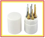 New 8PC Punch Set - Brass Chrome #ST1024C Us Fast Free Shipping. Fixed Price $23.99.