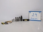 (19) Pipe Taps And Dies, Interstate Hertel Sossner Netco, See Photos For Specs.. Fixed Price $199.99.