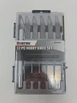Pc Hobby Knife Set Sontax Handle 16 Blades Case New Sealed 2439017 Sharp!. Fixed Price $8.75.