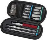 X-acto X5285 Knife Set, 3 Knives, 10 Blades, Carrying Case. Fixed Price $40.22.
