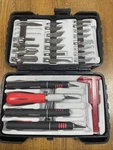 Gordon Hobby Knife Set Kit With Carrying Case Used Once. Fixed Price $14.99.
