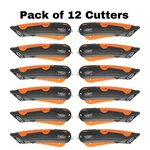 Safety Box Knife 1000 Orange (pack Of 12 Cutters). Fixed Price $85.00.