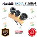 Machel Round Die Holder Set Of 3 With Wooden Stand Steel Threading Tools.. Fixed Price $49.00.