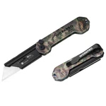 Workpro Folding Utility Knife 10PCS Blades Quick Change Razor Pocket. Fixed Price $14.99.