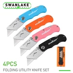 14 Pack Folding Utility Pocket Knife Box Cutter With Lock Color 10 Blades. Fixed Price $12.99.