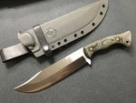 Condor Plan Fixed Knife 9" Satin Finish 1075HC Steel Blade Micarta Handle. Fixed Price $119.95.