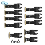 10 Pack Japanese Tooth Oscillating Saw Blades Kit Bi-metal Multi Tool. Fixed Price $11.75.