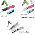 Workpro 3-PACKS Folding Utility Knife Box Cutter Pocket Quick Change Blade. Fixed Price $20.99.