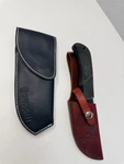 Outdoor Edge Kodi-skinner Seki-japan + Washi SK5 Fixed Blade W/ Leather Sheaths. Fixed Price $42.50.