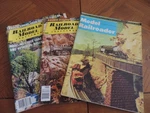 Lot Of 3 Assorted Model Railroader & Craftsman Magazines. Fixed Price $10.00.