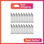 Qimoo 120 Pcs Exacto Knife Blades, #17 High Carbon Steel Hobby Refil. Fixed Price $14.20.