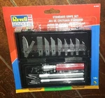 Revell 13PC Standard Knife Set With Case Model 88-6956. Fixed Price $17.94.