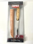 Rapala BPFNF6SH1 6" 15CM Fish Fillet Knife And Sheath - New. Fixed Price $19.99.