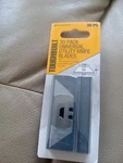 Pack Toughbilt Universal Utility Knife Blades #TB-H4S30-80 New. Fixed Price $13.65.