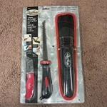 Sheffield Cutting Tool Set 6 Inch Wallboard Saw Folding Lock Knife & Sheath. Fixed Price $19.95.