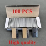 100 Razor Blades Single Edge Extra Sharp Heat Treated Safety Knife Scrapers. Fixed Price $6.78.