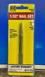 Kc Professional 91170 Nail Set Tool, 1/32" Carpenters. Fixed Price $9.99.