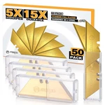 Meepo 50PACK Utility Knife Blades, Titanium Fully Plated, Durable SK2 Razor.... Fixed Price $15.47.